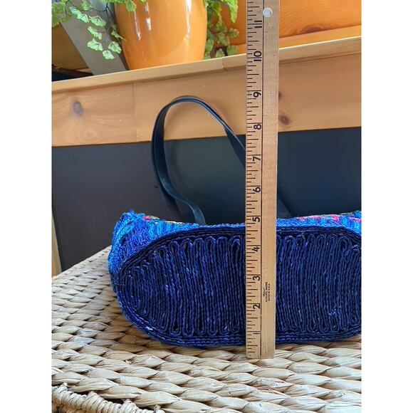 Floral Straw Bag - Picture 9 of 10